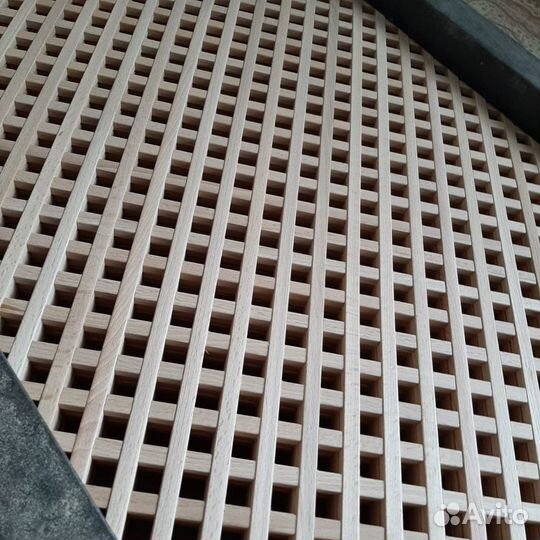 Декоративная решетка, Решетка из дерева