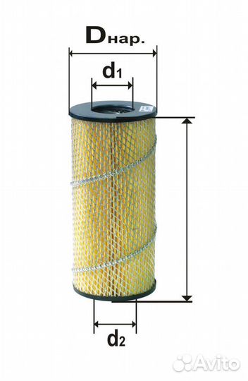 Фильтр элемент очистки масла difa-5336 (021-101204