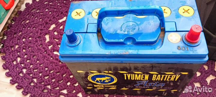 Аккумулятор автомобильный 50 ah