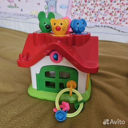 Домик сортер полесье