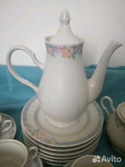 Сервиз кофейный новый 21 предмет