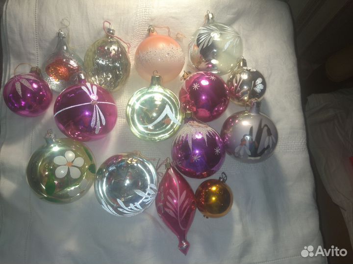 Елочные игрушки СССР и ГДР