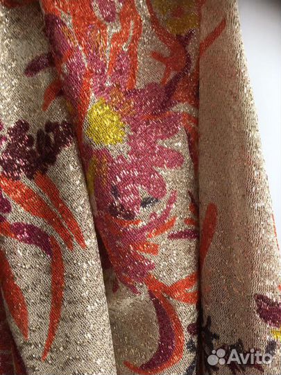 Ткань парча отрез 90х200