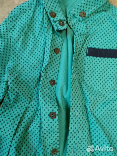Рубашка на мальчика 122 рост