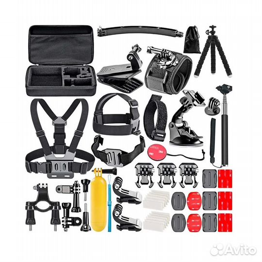 Набор 50 в 1 для экшн камер Gopro и других