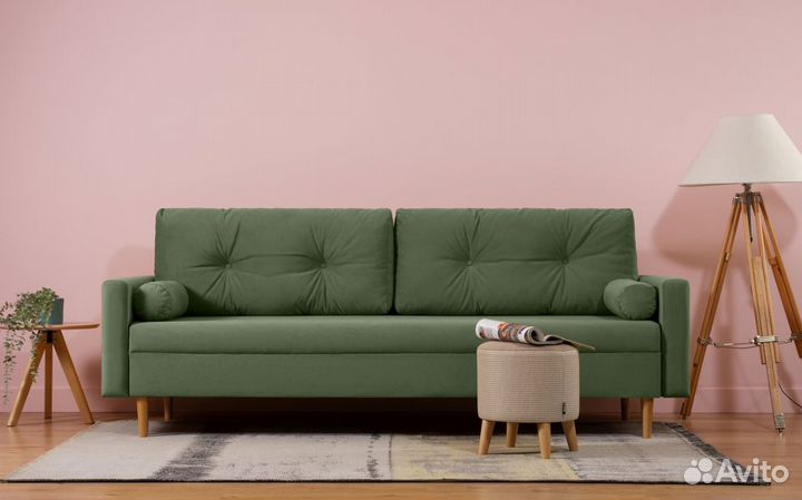 Диван Нумо Velvet Green