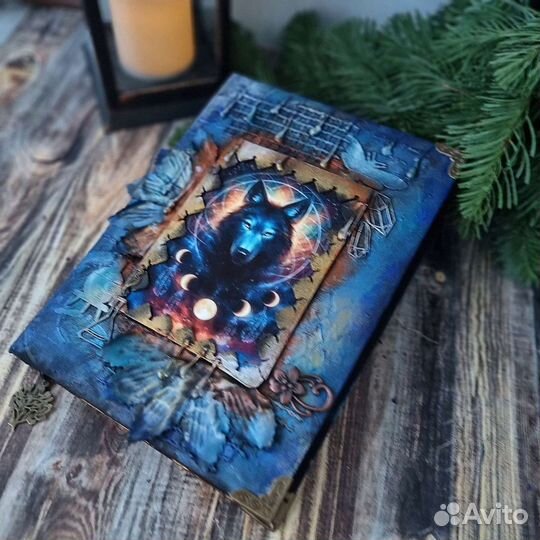 Блокнот ручной работы (состаренные страницы)