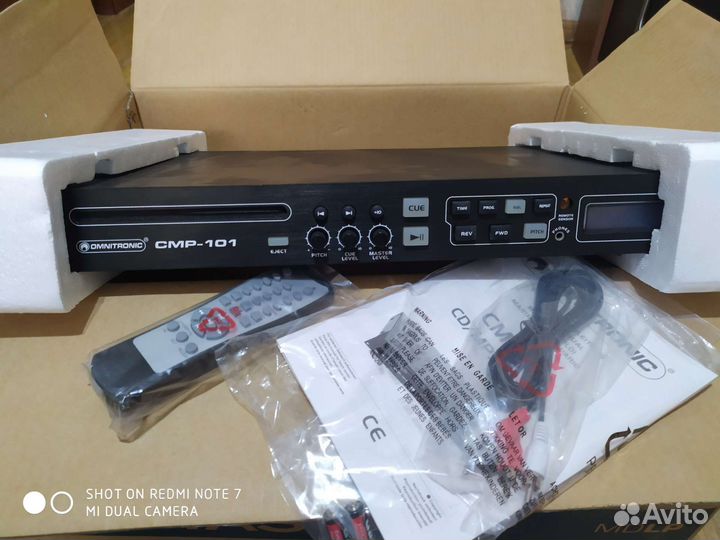 Проигрыватель Omnitronic CMP-101