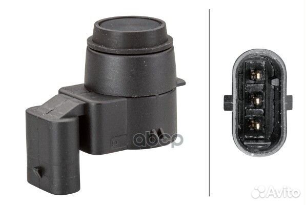 Датчик парктроника 6PX358141-021 hella