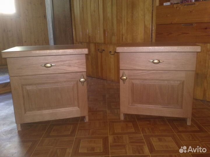 Тумбочки прикроватные дуб