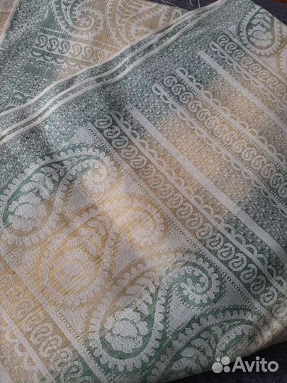 Ткань-лен, шелк- жатка