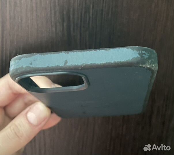 Чехол на iPhone 12 pro max кожа