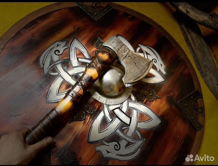 Топор ручной работы кованый