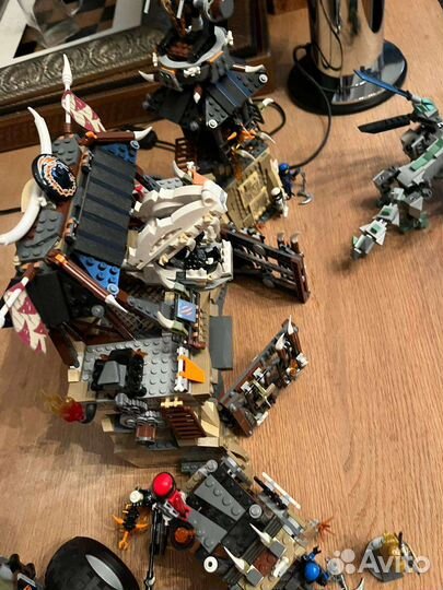 Lego ninjago пещера дракона