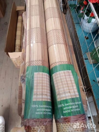 Жалюзи рулонные бамбуковые