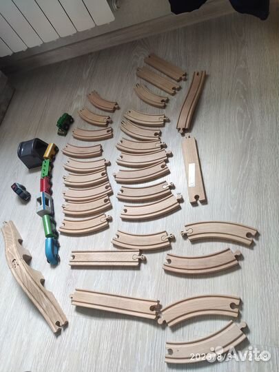 Деревянная железная дорога IKEA