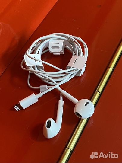 Наушники apple earpods lightning