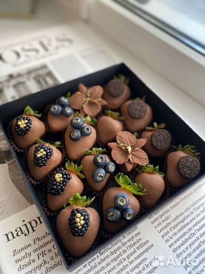 Клубника в шоколаде