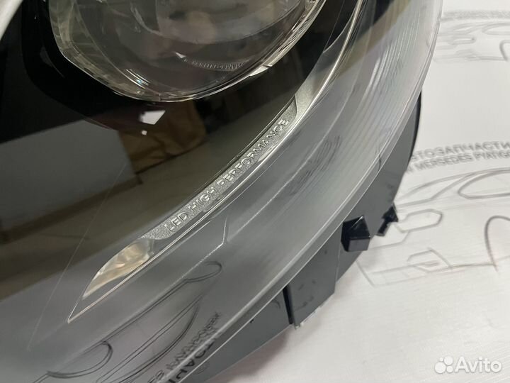 Комплект переднией оптики Mercedes W213 E213