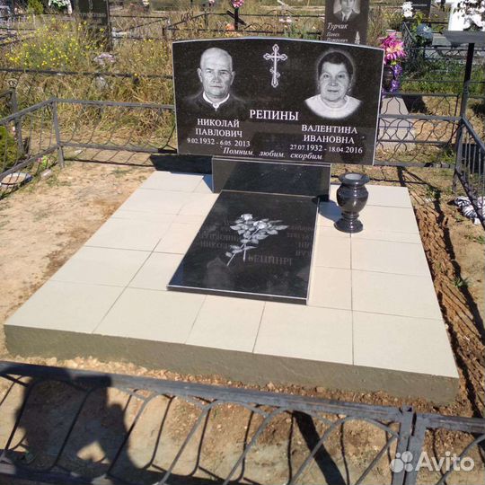 Гранитный памятник под ключ