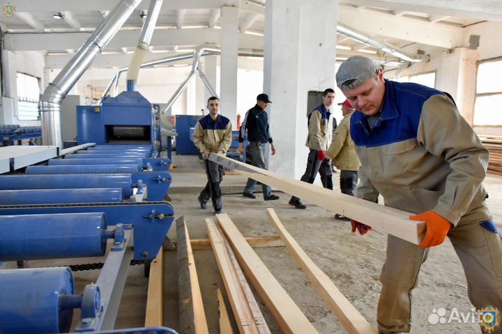 Разнорабочие, оператор на брусовал