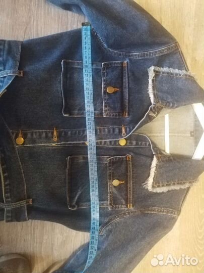 Джинсовый женский комбинезон