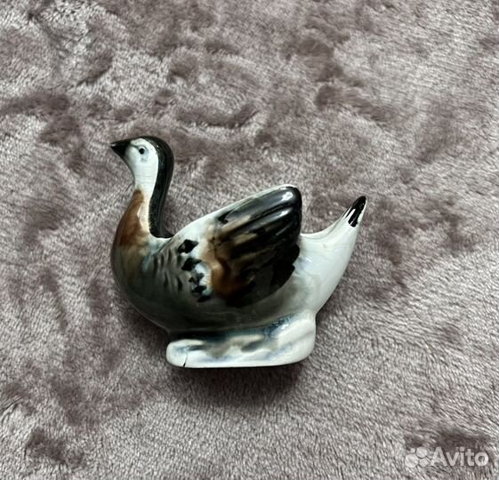 Солонка «Утка» Казарка зик Конаково СССР