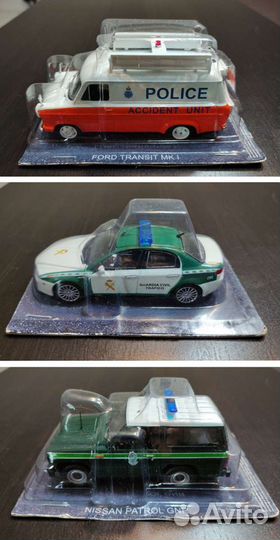 Полицейские машины мира (деагостини)