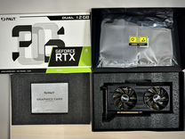 RTX 3060 12Gb Идеальное состояние. Игровая
