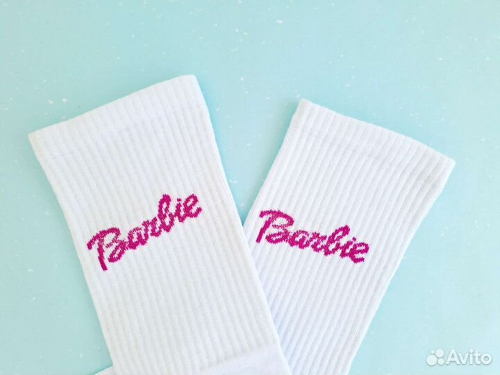 Носки женские Barbie белые новые