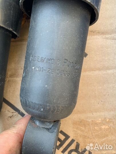 Амортизаторы задние niva