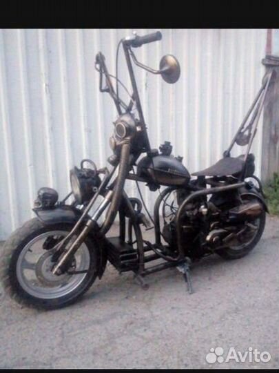 Мопед стимпанк дизельпанк