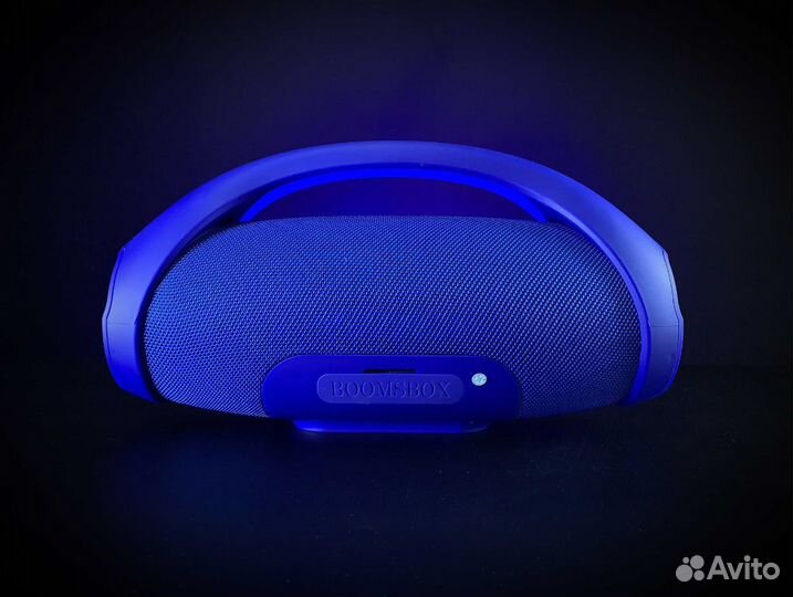 Портативная колонка boombox С6, синий