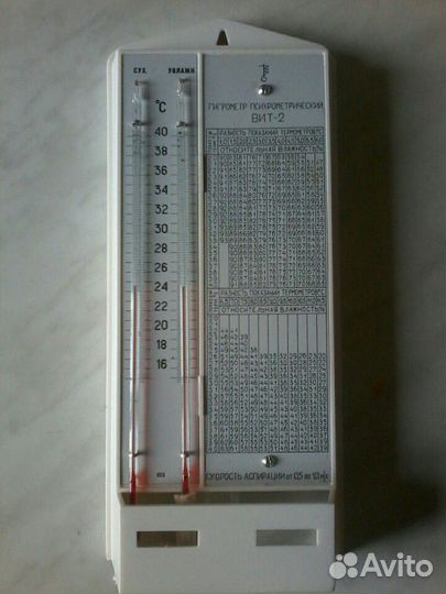 Гигрометр психрометрический