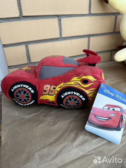 Игрушка мягкая Молния Маккуин