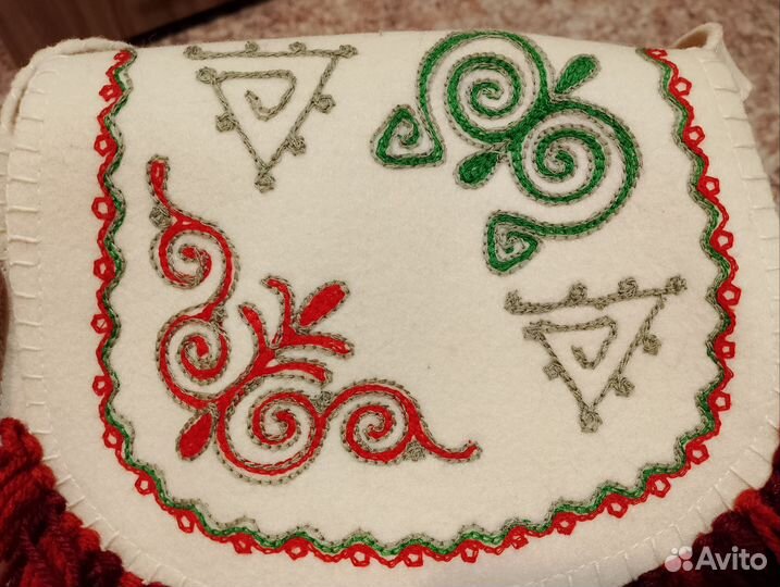 Сумка через плечо ручной работы