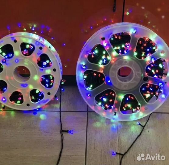 Уличная гирлянда 50 метров, светодиодная лента