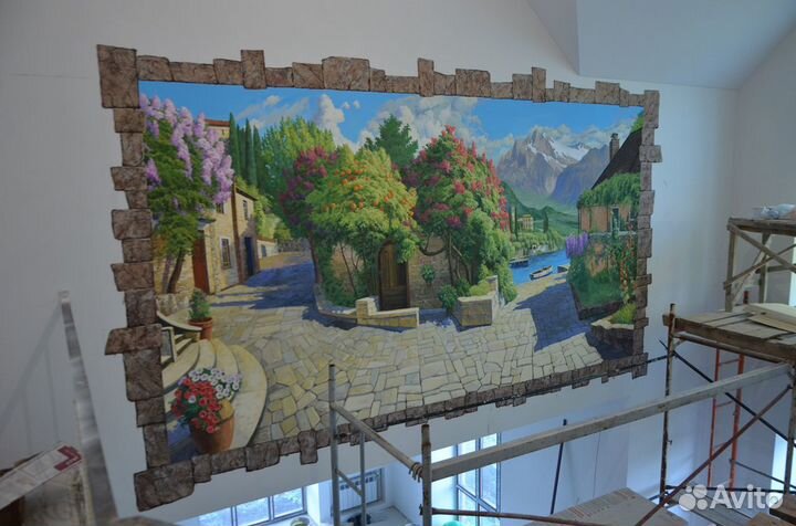 Художественная роспись стен