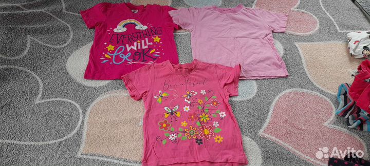 Детская одежда пакетом для девочек 104 -110