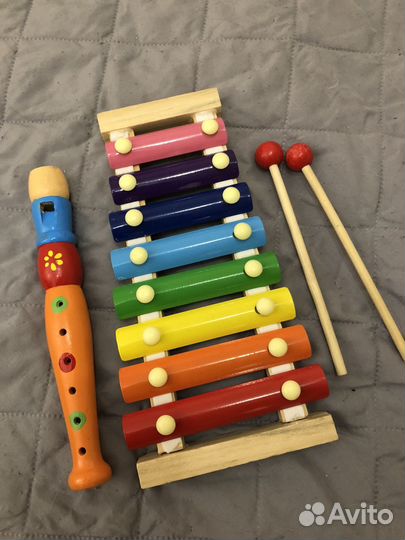 Ксилофон и дудка