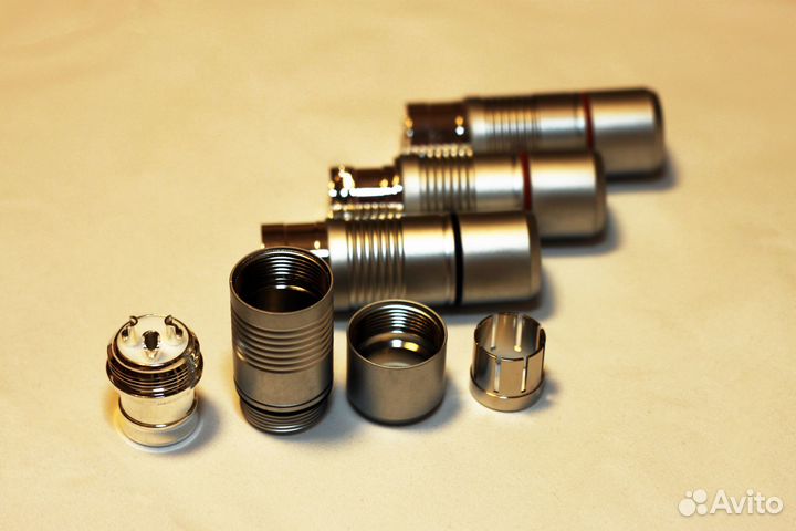 Балансные коннекторы серебро bore XLR