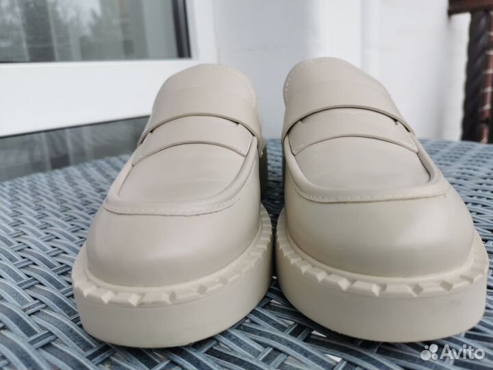 Лоферы 37,5 Эконика новые