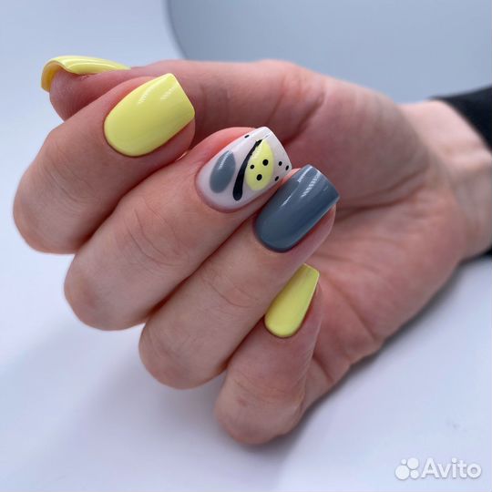 Маникюр Педикюр гель лак Наращивание ногтей