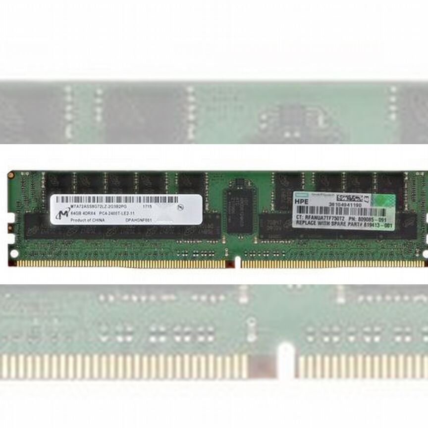 [MTA72ASS8G72LZ-2G3] Pc4-2400t-L 64gb Micron (Hpe) Mta72ass8g72lz-2g3