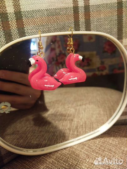 Серьги бижутерия