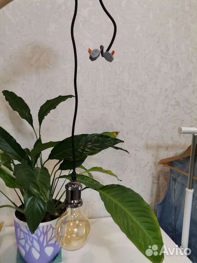 Лампа в стиле лофт