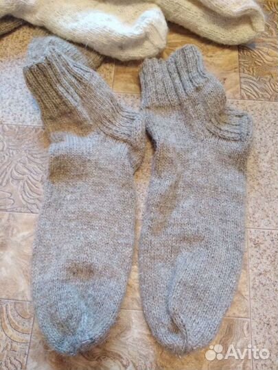 Шерстяные носки