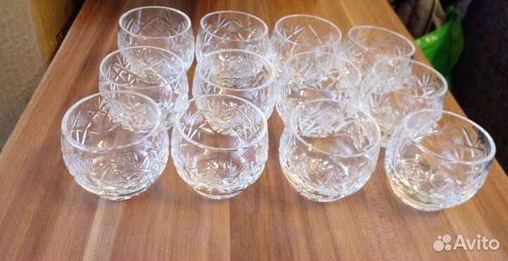 Стопки хрустальные СССР