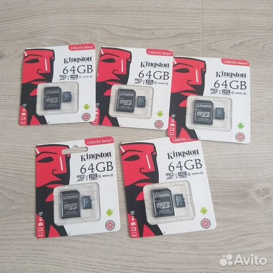 Карта памяти micro sd 64 gb