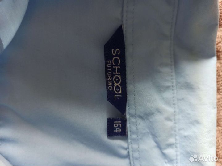 Школьная рубашка 164 см